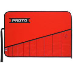 Proto Red Canvas 10-Pocket Tool Roll - Americas Industrial Supply