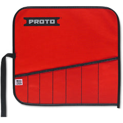 Proto Red Canvas 7-Pocket Tool Roll - Americas Industrial Supply