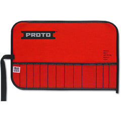 Proto Red Canvas 13-Pocket Tool Roll - Americas Industrial Supply