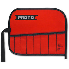 Proto Red Canvas 8-Pocket Tool Roll - Americas Industrial Supply