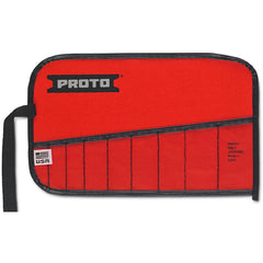 Proto Red Canvas 9-Pocket Tool Roll - Americas Industrial Supply