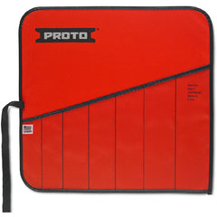 Proto Red Canvas 7-Pocket Tool Roll - Americas Industrial Supply