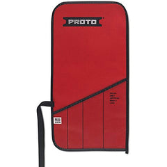 Proto Red Canvas 4-Pocket Tool Roll - Americas Industrial Supply