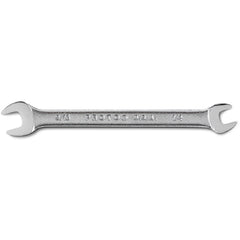Proto Satin Open-End Wrench - 1/4″ × 5/16″ - Americas Industrial Supply