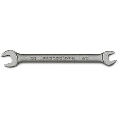 Proto Black Oxide Open-End Wrench - 5/16″ × 3/8″ - Americas Industrial Supply