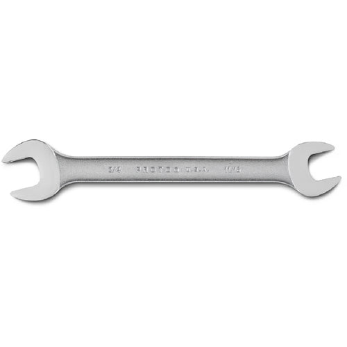 Proto Satin Open-End Wrench - 11/16″ × 3/4″ - Americas Industrial Supply