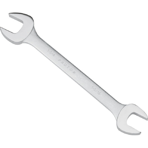 Proto Satin Open-End Wrench - 3/16″ × 1/4″ - Americas Industrial Supply