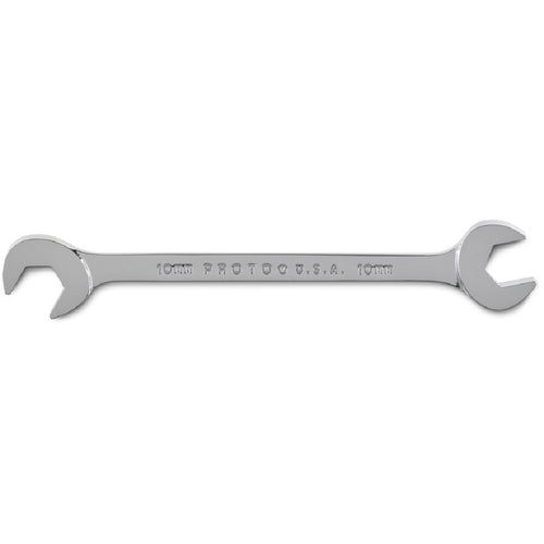 Proto Full Polish Metric Angle Open End Wrench 10 mm - Americas Industrial Supply