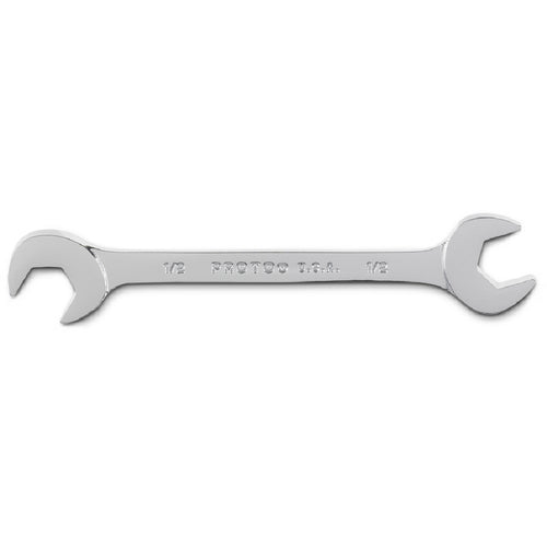 Proto Full Polish Angle Open-End Wrench - 1/2″ - Americas Industrial Supply