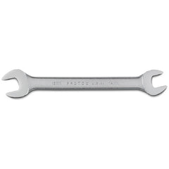 Proto Satin Open-End Wrench - 14 mm × 15 mm - Americas Industrial Supply