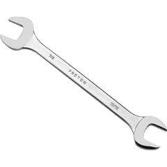 Proto Extra Thin Satin Open-End Wrench - 7/16″ × 1/2″ - Americas Industrial Supply