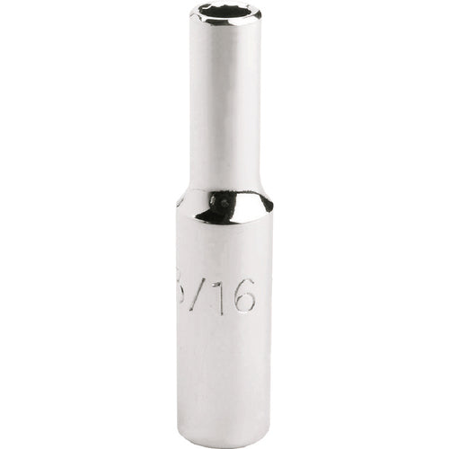 ‎Proto 1/4″ Drive Deep Socket 9/16″ - 12 Point - Americas Industrial Supply