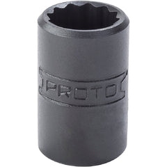 ‎Proto 1/4″ Drive Black Oxide Socket 1/4″ - 12 Point - Americas Industrial Supply