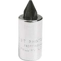 Proto 1/4″ Drive Phillips Screwdriver Bit Socket - # 1 - Americas Industrial Supply