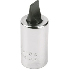 ‎Proto 1/4″ Drive Slotted Screwdriver Bit Socket - 1/4″ - Americas Industrial Supply