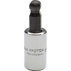 ‎Proto 1/4″ Drive Ball End Hex Bit Socket - 9/64″ - Americas Industrial Supply