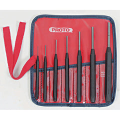 Proto 7 Piece Pin Punch Set - Exact Industrial Supply