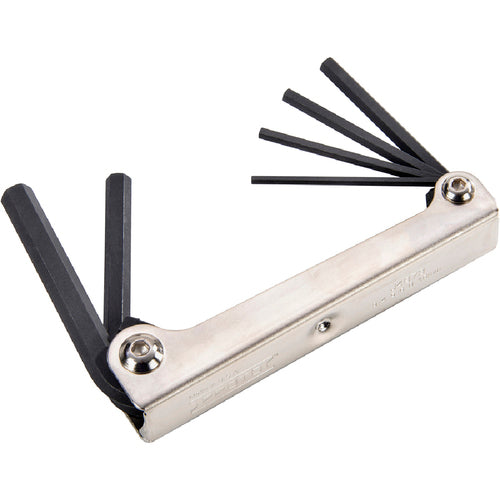Proto 6 Piece Metric Long Folding Hex Key Set - Americas Industrial Supply