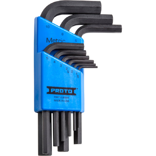Proto 9 Piece Hex Key Set - Metric - Americas Industrial Supply