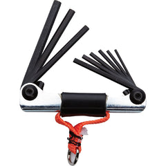 Proto Tether-Ready 9 Piece Folding Hex Key Set - Americas Industrial Supply