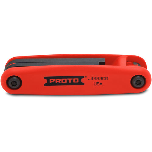 Proto 9 Piece Folding Hex Key Set - Americas Industrial Supply