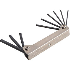 ‎Proto 9 Piece Folding Hex Key Set: 5/64-1/4″ - Americas Industrial Supply