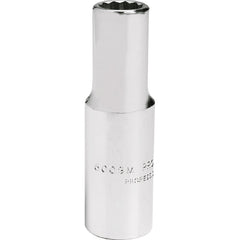 ‎Proto 3/8″ Drive Deep Socket 21 mm - 12 Point - Americas Industrial Supply