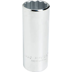 ‎Proto 1/2″ Drive Deep Socket 1/2″ - 12 Point - Americas Industrial Supply