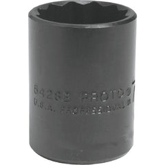 ‎Proto 1/2″ Drive Black Oxide Socket 1-5/16″ - 12 Point - Americas Industrial Supply