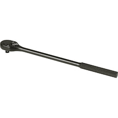 Proto 1/2″ Drive Long Handle Classic Pear Head Ratchet 16″ - Black Oxide - Exact Industrial Supply