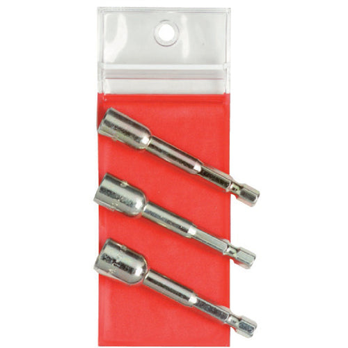 ‎Proto 3 Piece Nut Setter Set - 1/4″ Hex Shank - Americas Industrial Supply
