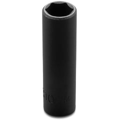 ‎Proto 1/4″ Drive Deep Impact Socket 13 mm - 6 Point - Americas Industrial Supply