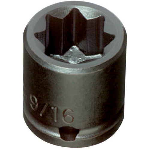 ‎Proto 3/8″ Drive Impact Socket 9/16″ - 8 Point - Americas Industrial Supply