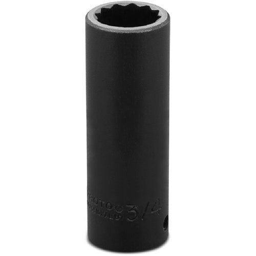 ‎Proto 1/2″ Drive Deep Impact Socket 3/4″ - 12 Point - Americas Industrial Supply