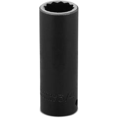 ‎Proto 1/2″ Drive Deep Impact Socket 3/4″ - 12 Point - Americas Industrial Supply