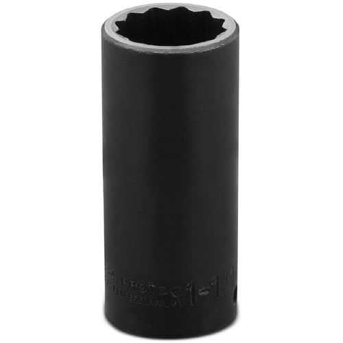 ‎Proto 1/2″ Drive Deep Impact Socket 1-1/16″ - 12 Point - Americas Industrial Supply