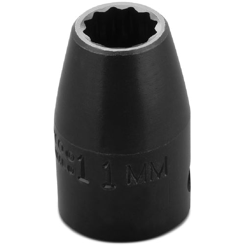 ‎Proto 1/2″ Drive Thin Wall Impact Socket 11 mm - 12 Point - Americas Industrial Supply