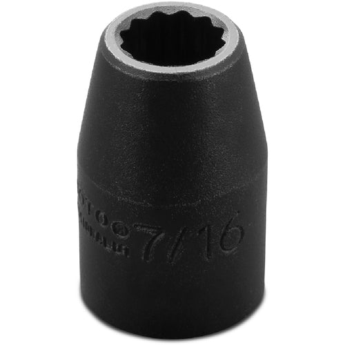 ‎Proto 1/2″ Drive Impact Socket 7/16″ - 12 Point - Americas Industrial Supply