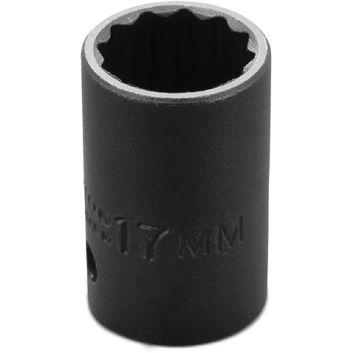 ‎Proto 1/2″ Drive Thin Wall Impact Socket 17 mm - 12 Point - Americas Industrial Supply