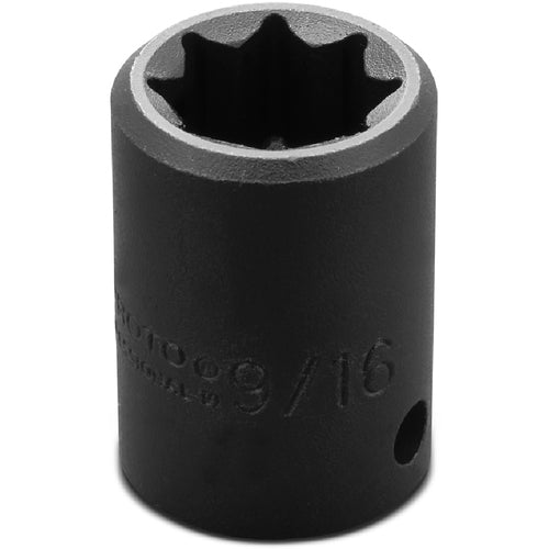‎Proto 1/2″ Drive Impact Socket 9/16″ - 8 Point - Americas Industrial Supply
