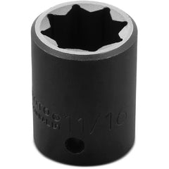 ‎Proto 1/2″ Drive Impact Socket 11/16″ - 8 Point - Americas Industrial Supply