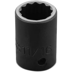 ‎Proto 1/2″ Drive Impact Socket 11/16″ - 12 Point - Americas Industrial Supply