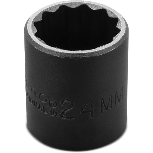 ‎Proto 1/2″ Drive Thin Wall Impact Socket 24 mm - 12 Point - Americas Industrial Supply