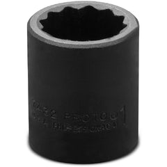 ‎Proto 1/2″ Drive Impact Socket 1″ - 12 Point - Americas Industrial Supply