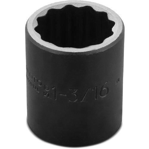 ‎Proto 1/2″ Drive Impact Socket 1-3/16″ - 12 Point - Americas Industrial Supply