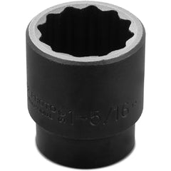 ‎Proto 1/2″ Drive Impact Socket 1-5/16″ - 12 Point - Americas Industrial Supply