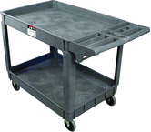 Service Cart - 37 x 25-5/8'' 2 Shelves 550 lb Capacity - Americas Industrial Supply