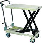 SLT-330F, Scissor Lift Table With Folding Handle - Americas Industrial Supply