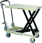 SLT-660F, Scissor Lift Table With Folding Handle - Americas Industrial Supply