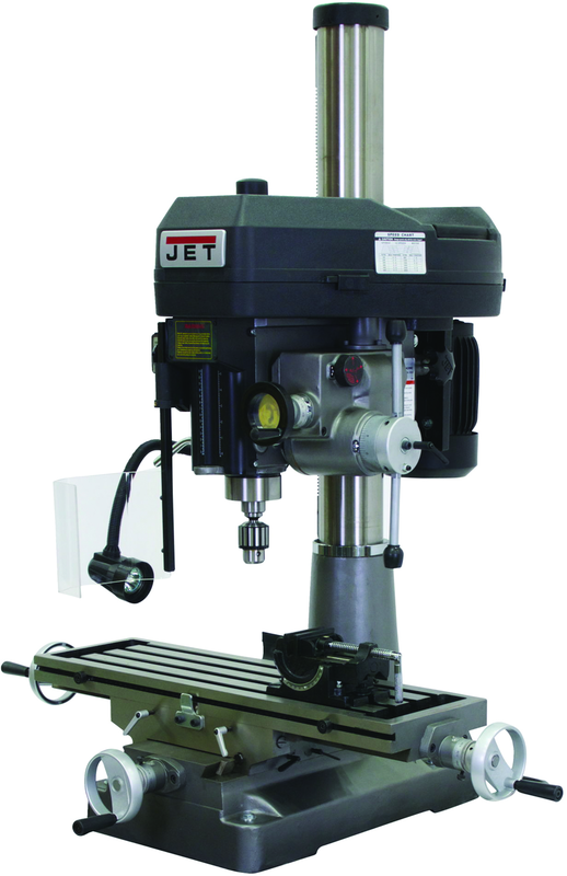 JMD-18PFN Mill/Drill With Power Downfeed 115/230V 1PH - Americas Industrial Supply